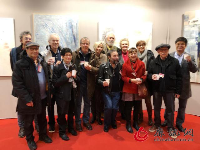 中国艺术家王清州作品二月亮相巴黎大皇宫比较沙龙艺术展