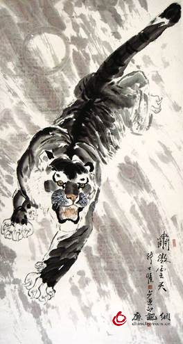 卢道印:东方虎王、善画长卷的艺术大家 卢道印:东方虎王、善画长卷的艺术大家