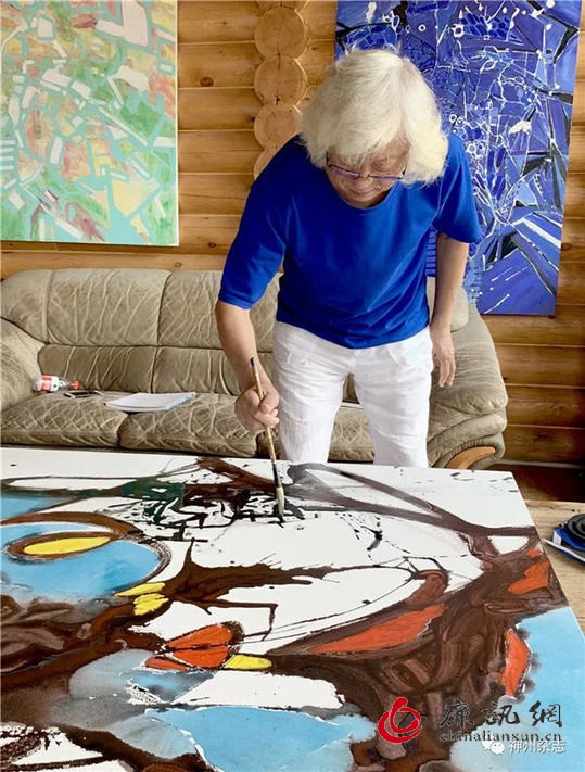 访著名画家江文湛:墨色韵致 花鸟无双 访著名画家江文湛:墨色韵致 花鸟无双