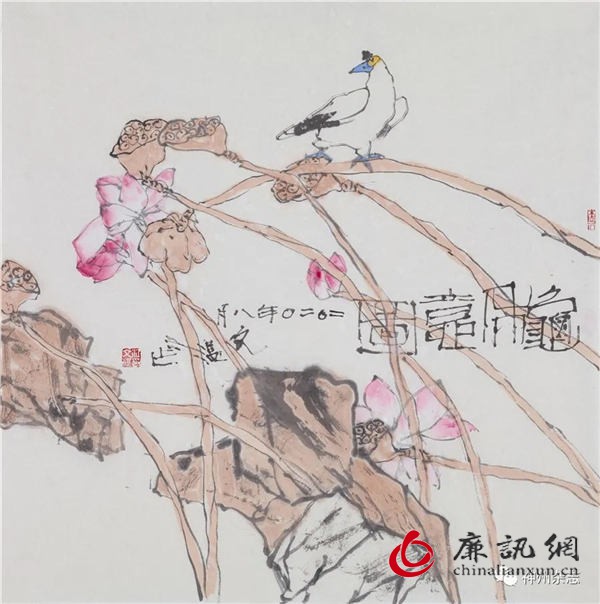 访著名画家江文湛:墨色韵致 花鸟无双 访著名画家江文湛:墨色韵致 花鸟无双