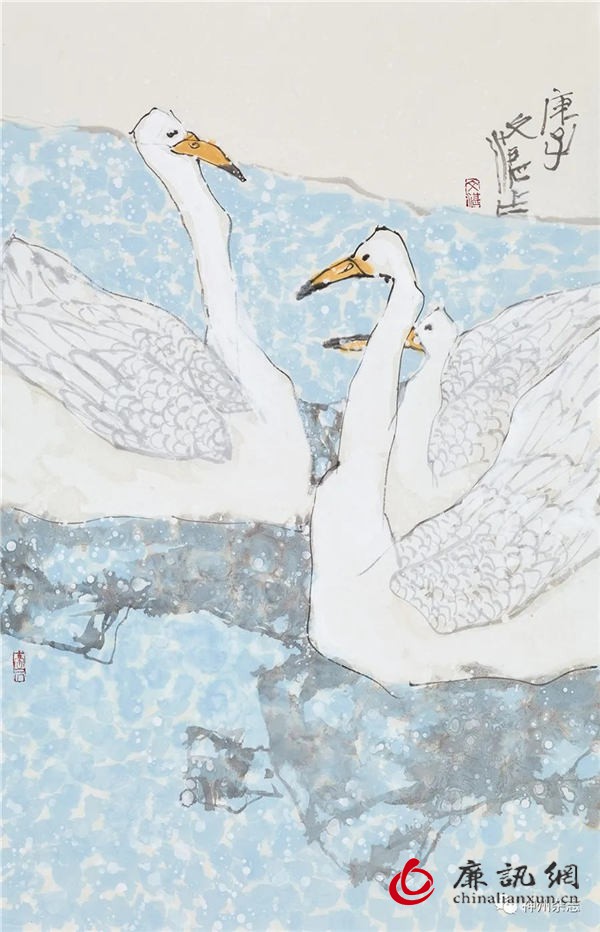 访著名画家江文湛:墨色韵致 花鸟无双 访著名画家江文湛:墨色韵致 花鸟无双